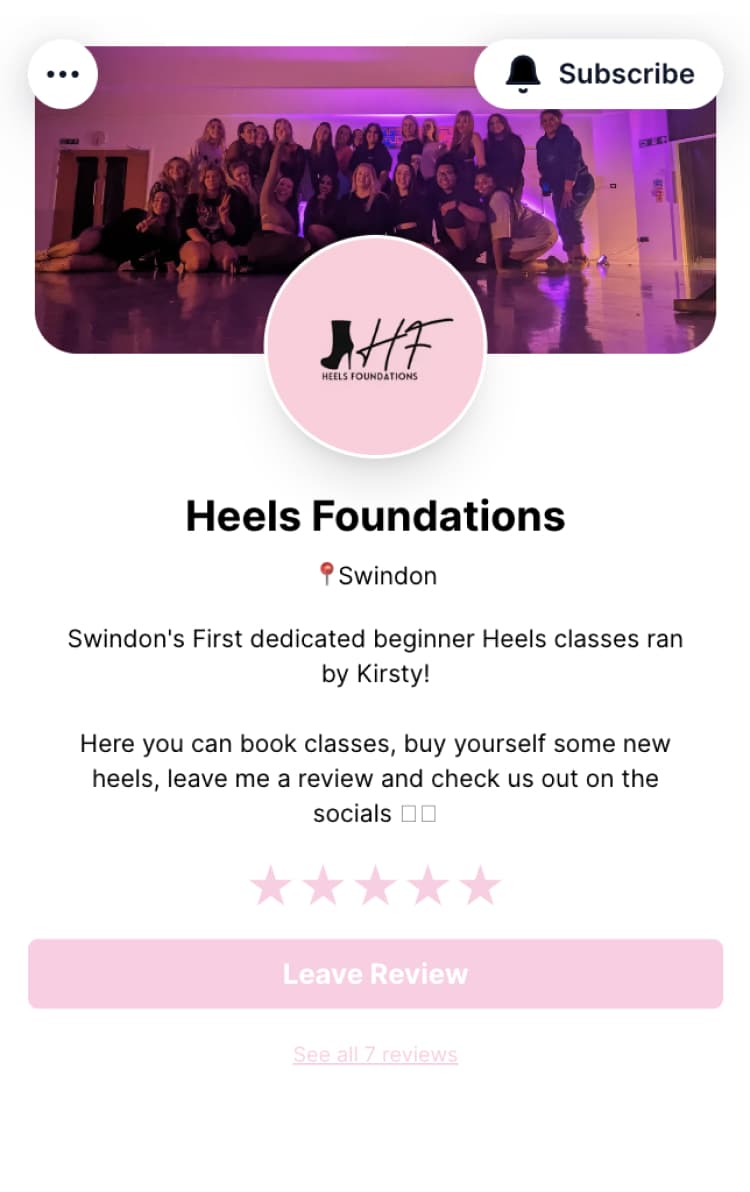 Heels Foundations SuperStack profile